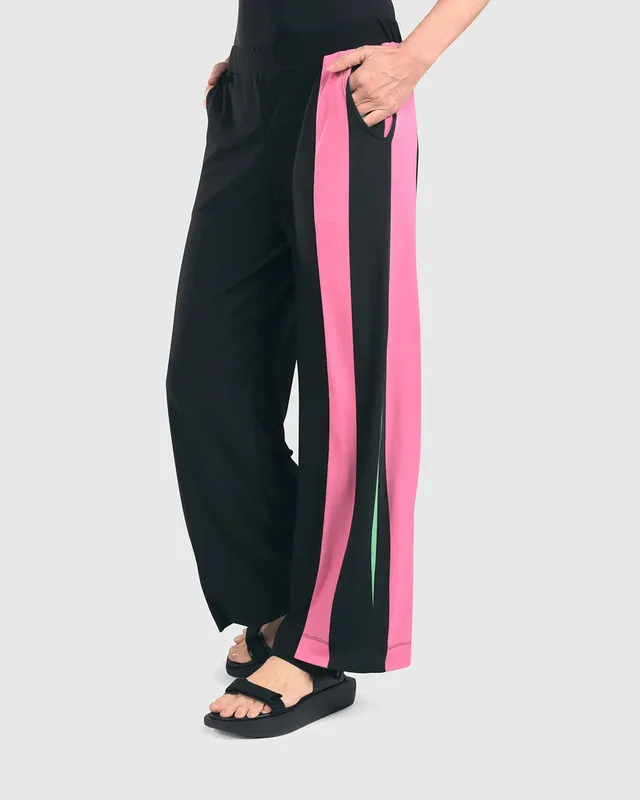 alembika-take-it-easy-pants-rainbow-damen-hose-mit-stretchbund image 1