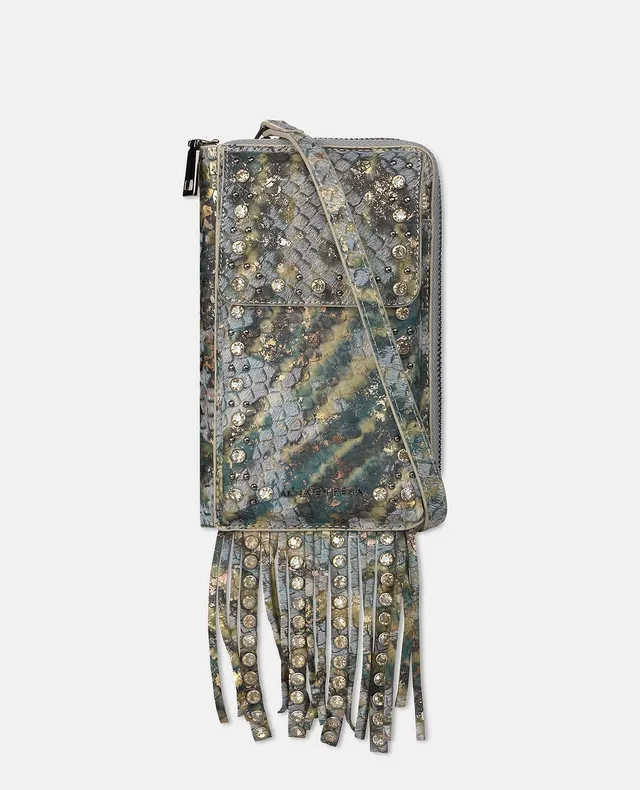alma-en-pena-natalia-rhinestone-clutch-tasche-leder-crossbody-blau image 1