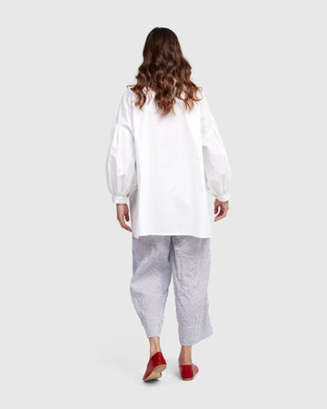 alembika-lydia-hi-lo-bluse-white-baumwollbluse-oversize image 4