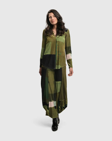 alembika-al-fresco-v-neck-pullover-olive image 2