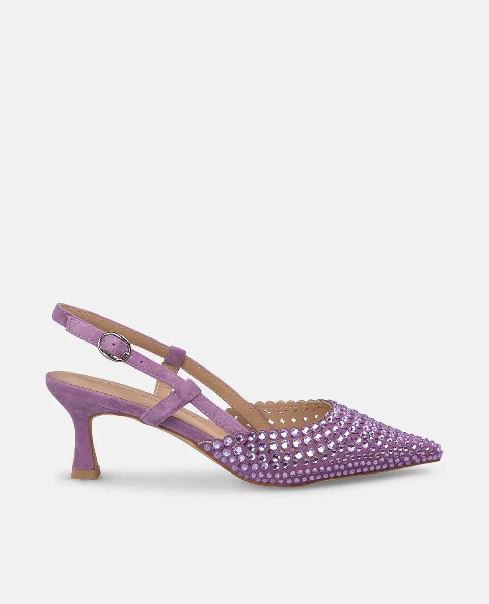 alma-en-pena-alfa-53825-slingback-pumps-violett-mit-strass-spitze-kappe-6-cm image 1
