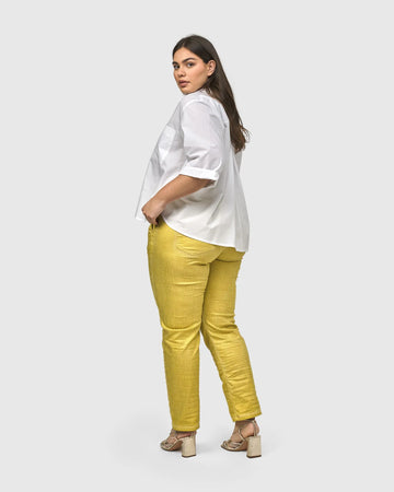 alembika-iconic-stretch-jeans-honey-snake-damen-jeans image 7