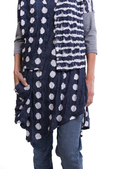 alembika-duet-crinkle-cardigan-sj416n-navy-damen-cardigan image 5