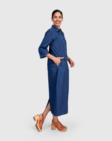 alembika-celine-maxi-shirtdress-denim image 4