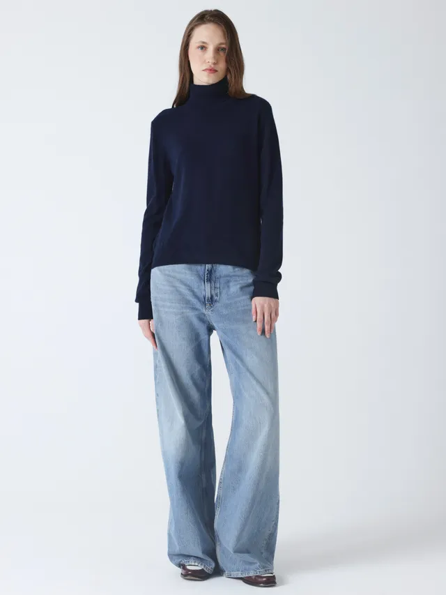 absolut-themys-rollkragen-kaschmirpullover-f-r-damen-regular-navy image 1
