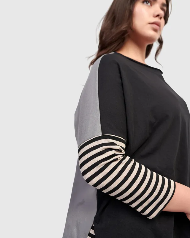 alembika-urban-coyote-t-shirt-stripes image 1