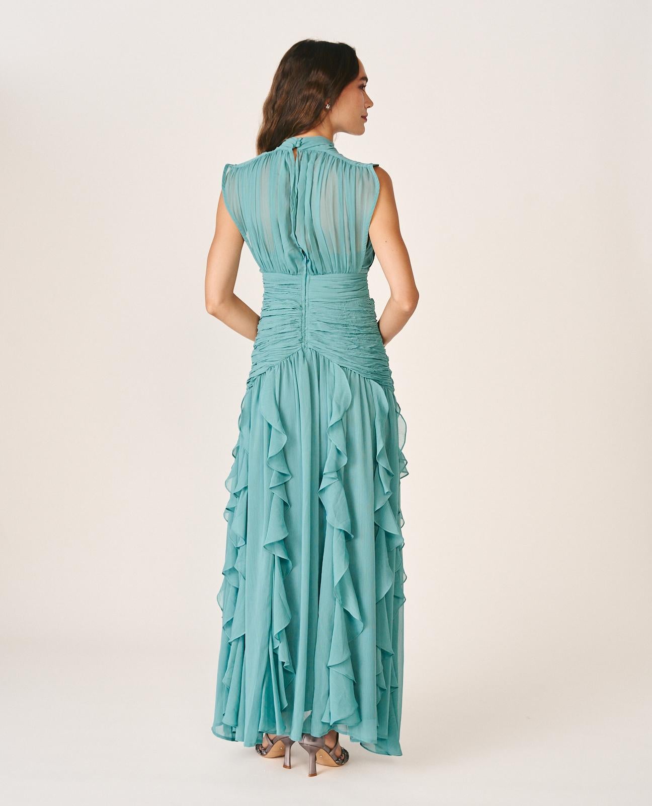 alma-en-pena-alfa-64625-maxikleid-r-schen-gr-n-lang-rmellos image 7