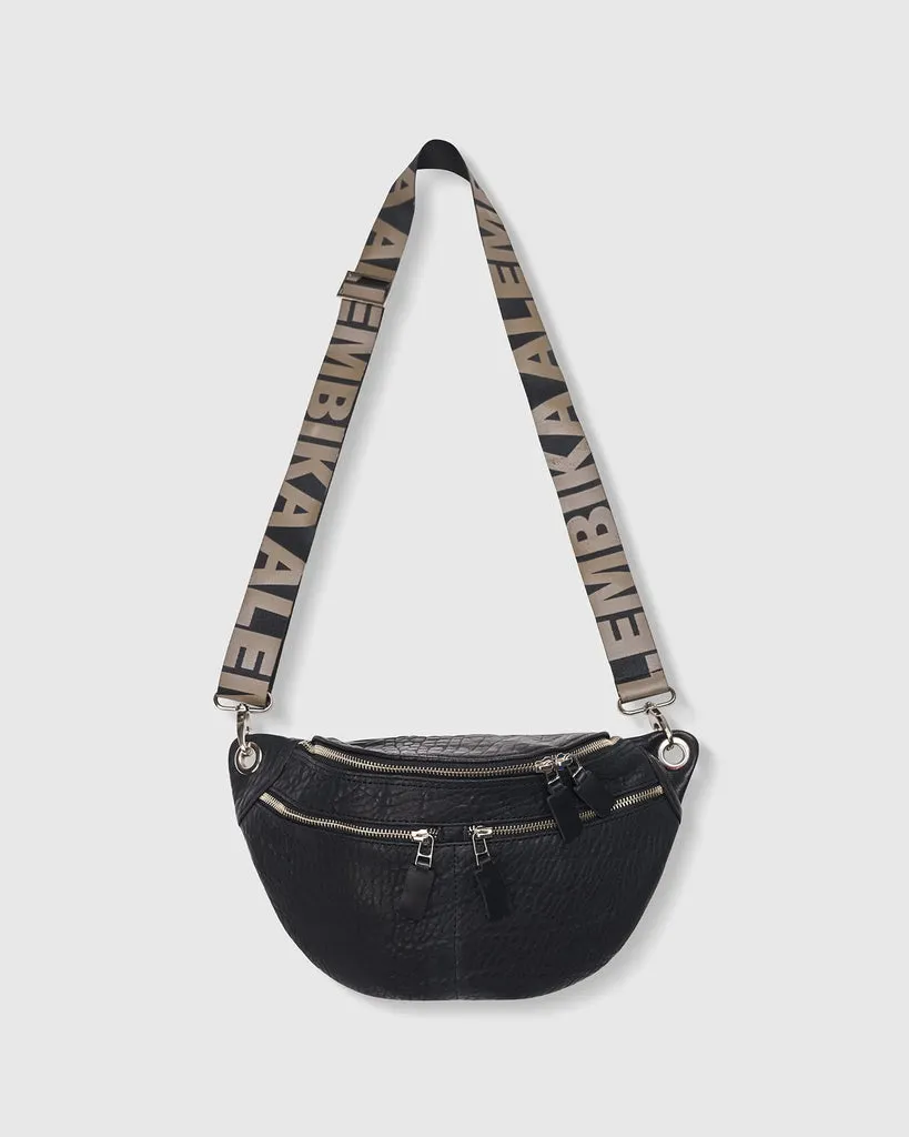 alembika-crossbody-sling-bag-schwarz-leder image 1