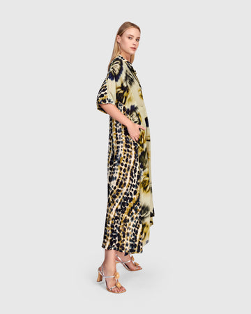 alembika-champaca-maxi-kleid-beige-floral image 5
