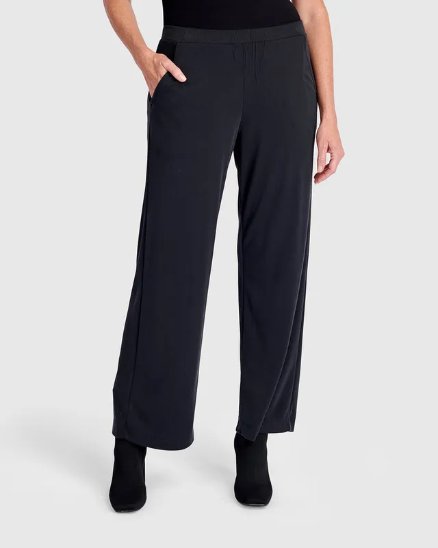 alembika-essential-cupro-relaxed-pants-gerade-geschnittene-hose-schwarz image 1