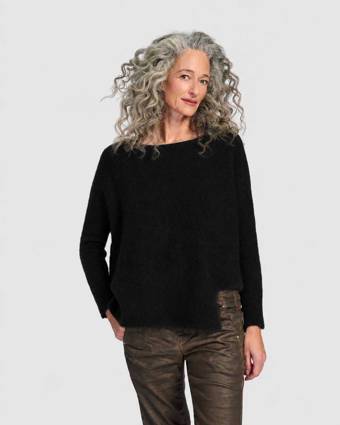 alembika-sculpt-boxy-sweater-pullover-black image 2