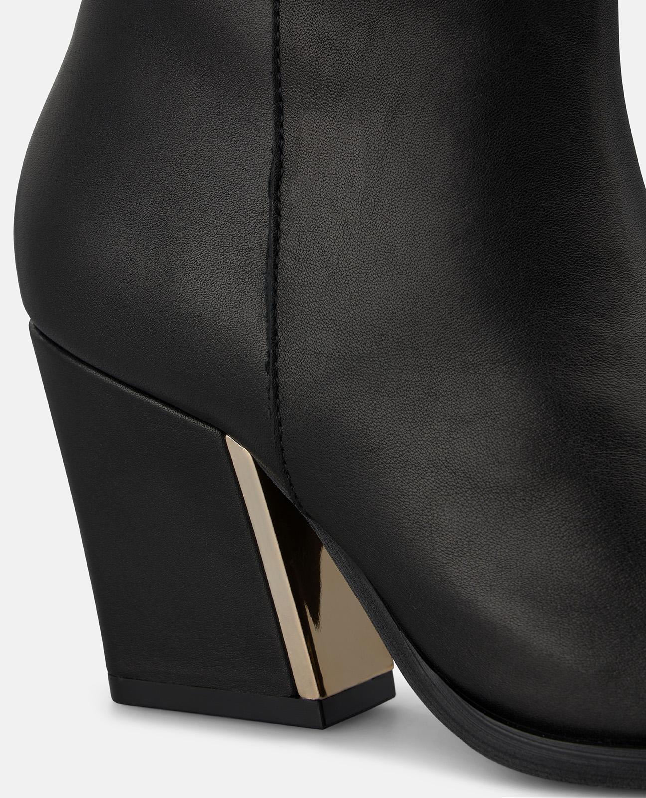 alma-en-pena-nappa-leder-stiefeletten-blockabsatz-8-cm-schwarz image 4
