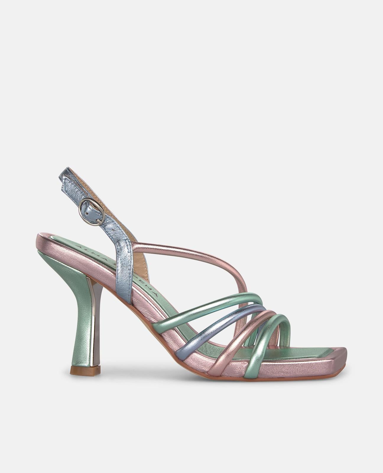 alma-en-pena-combi-heel-sandal-with-straps-riemchensandale-multicolor-9-cm-absat image 1