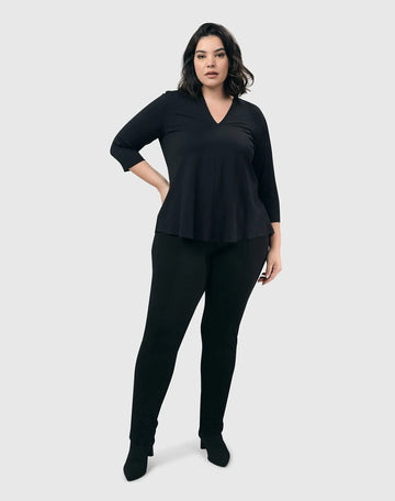 alembika-essential-slim-pants-hose-schwarz image 7