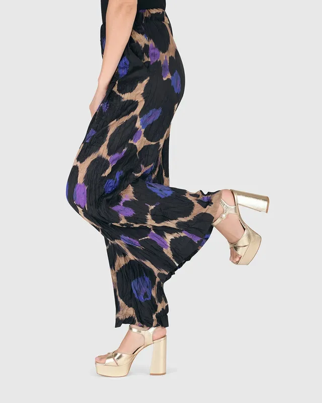 alembika-amethyst-crinkle-palazzo-hose-multi image 1