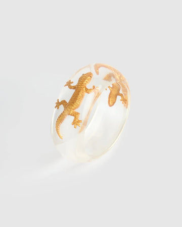 alembika-lucky-bangle-armreif-gold-eidechse image 2