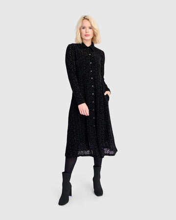 alembika-marilyn-button-up-dress-damen-kleid-in-schwarz image 3