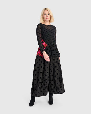 alembika-amour-flounce-top-schwarz-mix-mesh image 2