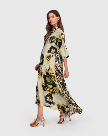 alembika-champaca-maxi-kleid-beige-floral image 2