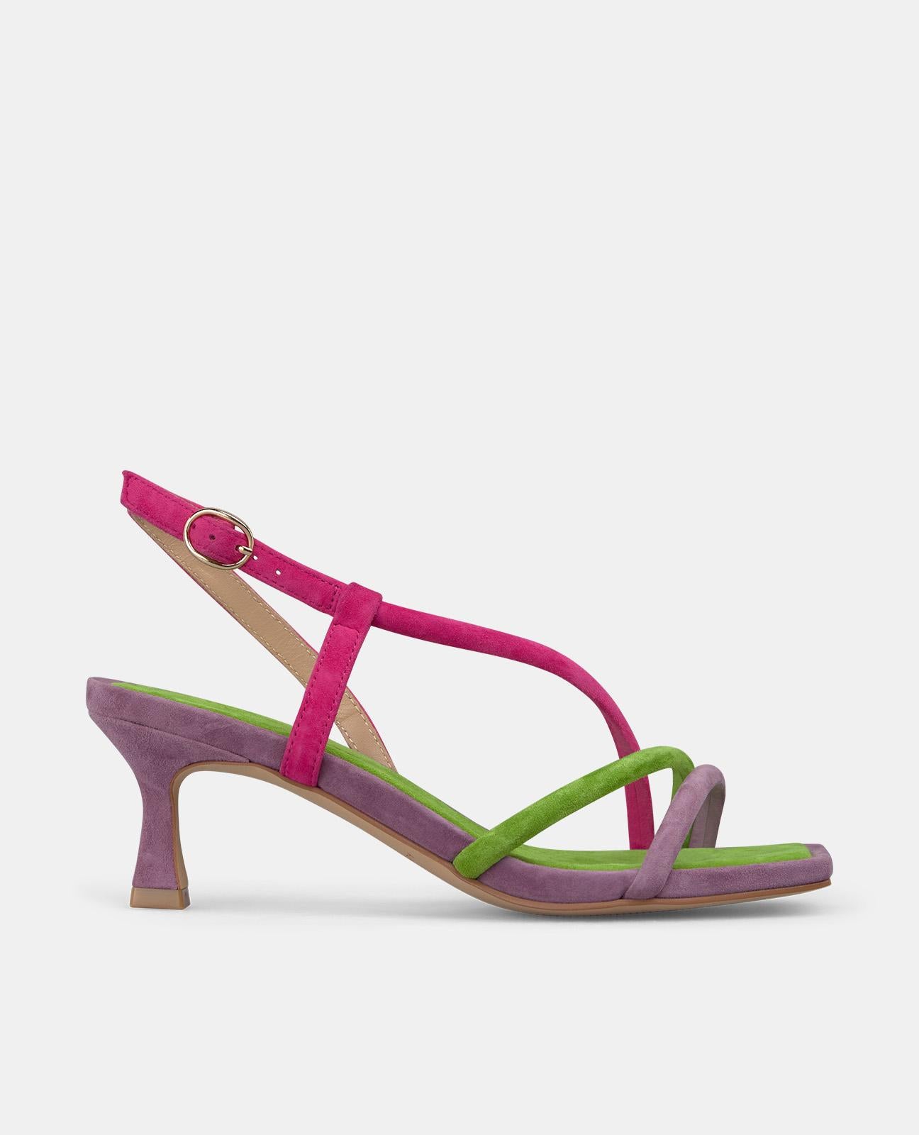 alma-en-pena-multicolor-riemchen-sandale-mit-mini-absatz-6-cm-gr-n image 1