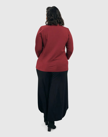 alembika-essential-mockneck-top-plum image 5