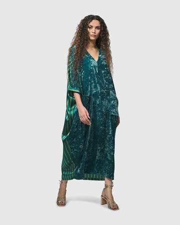 alembika-arabella-velvet-muumuu-kleid-t-rkis image 7