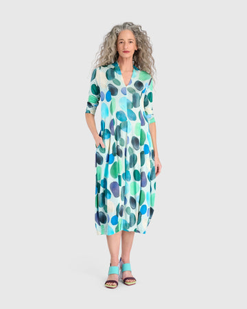 alembika-margarita-cocoon-kleid-aqua-dots image 7