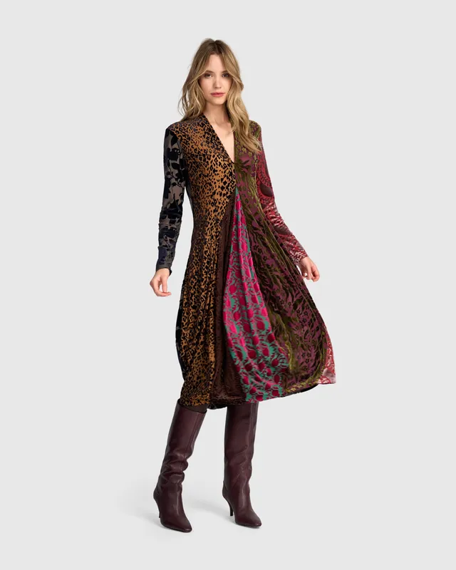 alembika-tapestry-cocoon-kleid-jewel-multi image 1