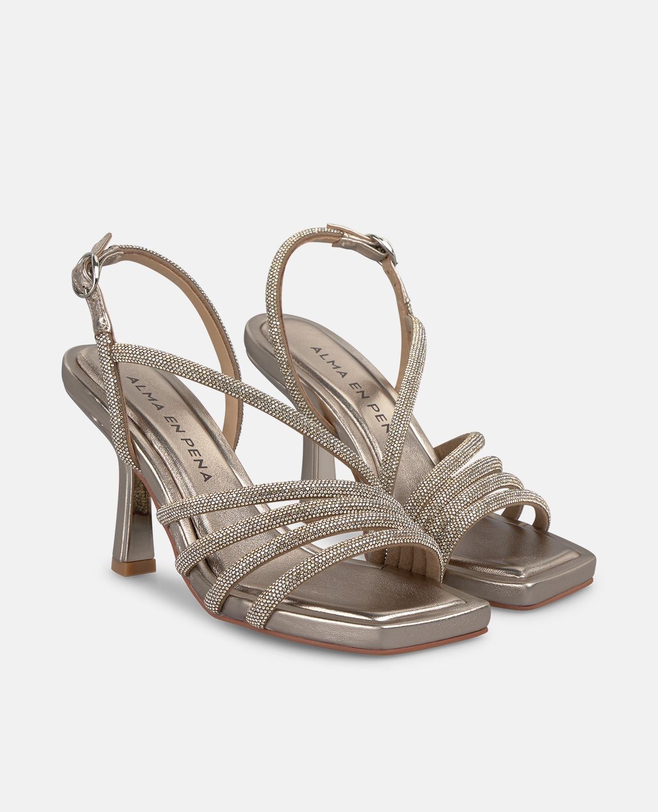 alma-en-pena-61298-sandalette-mit-strass-bronze-9-cm image 2