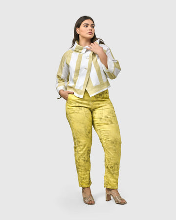 alembika-riposo-a-line-jacke-citron-leinen image 8