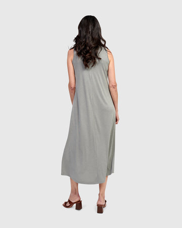 alembika-essential-sleeveless-midi-dress-midikleid-saladine image 6