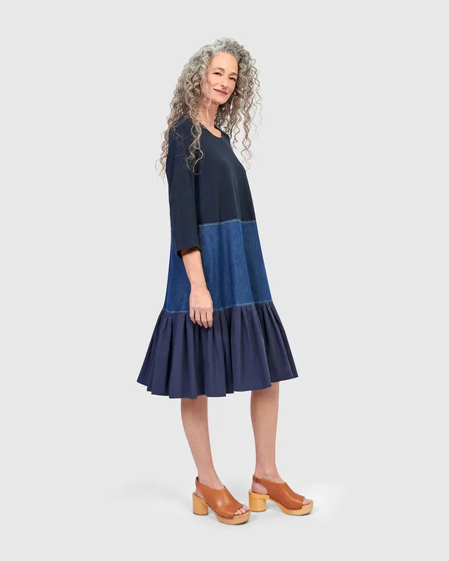 alembika-annabelle-tee-dress-denim-kleid image 1