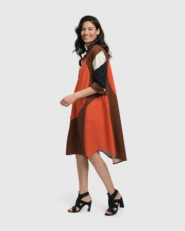 alembika-ginny-oversized-shift-kleid-blossom image 5