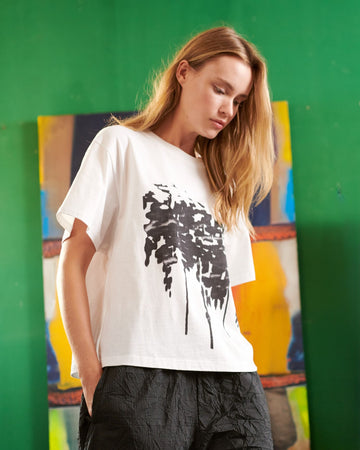 alembika-urban-splatter-tee-damen-t-shirt-wei image 2