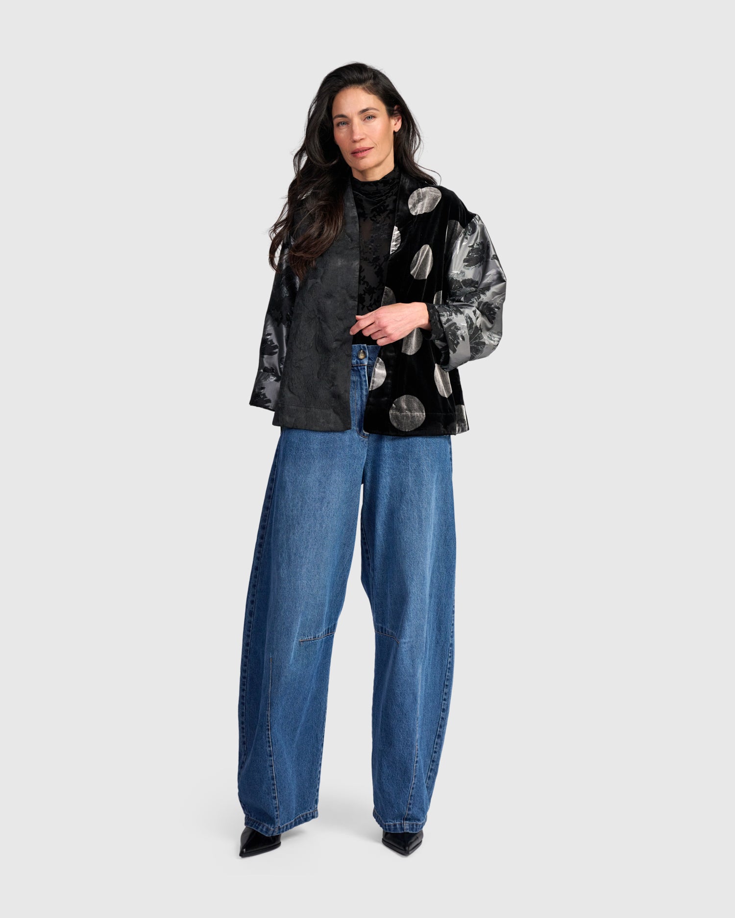alembika-celeste-jacke-silver-mix-metallic image 8