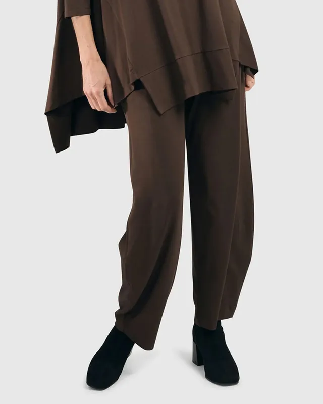 alembika-essential-flow-pants-jerseyhose-coffee image 1