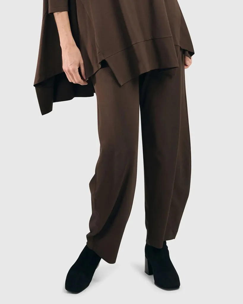 alembika-essential-flow-pants-jerseyhose-coffee image 1