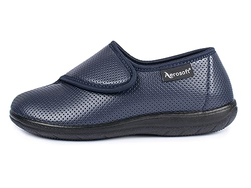 aerosoft-damen-klett-halbschuh-stretch-15 image 5