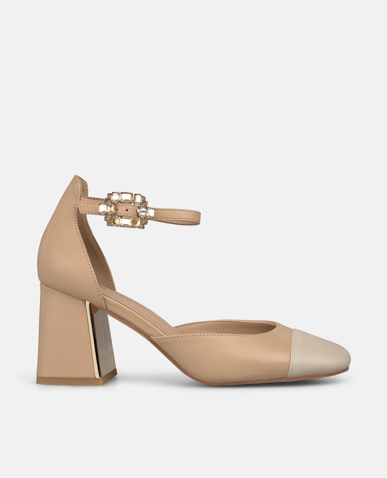 alma-en-pena-63013-pumps-kontrastnaht-arena-7-cm-absatz image 1