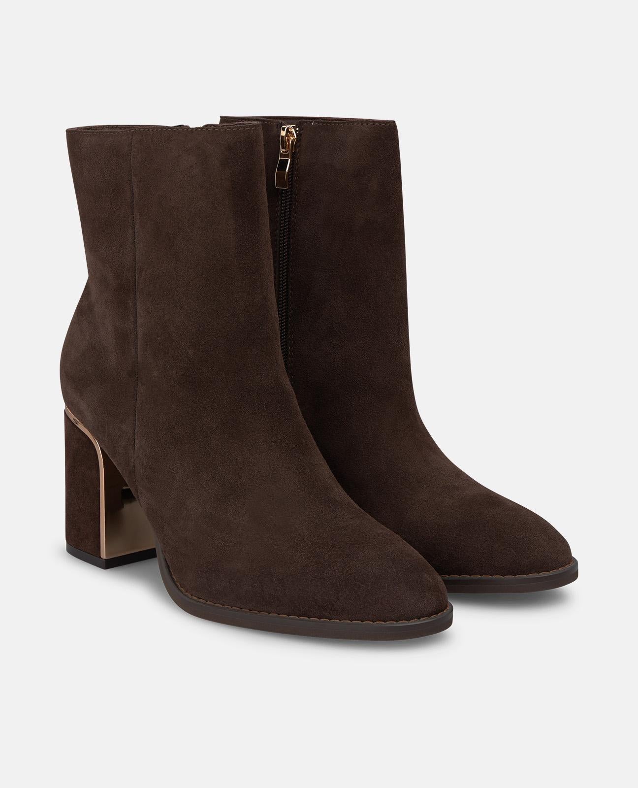 alma-en-pena-wildleder-stiefeletten-braune-blockabsatz-boots-8-cm-mit-rei-versch image 2