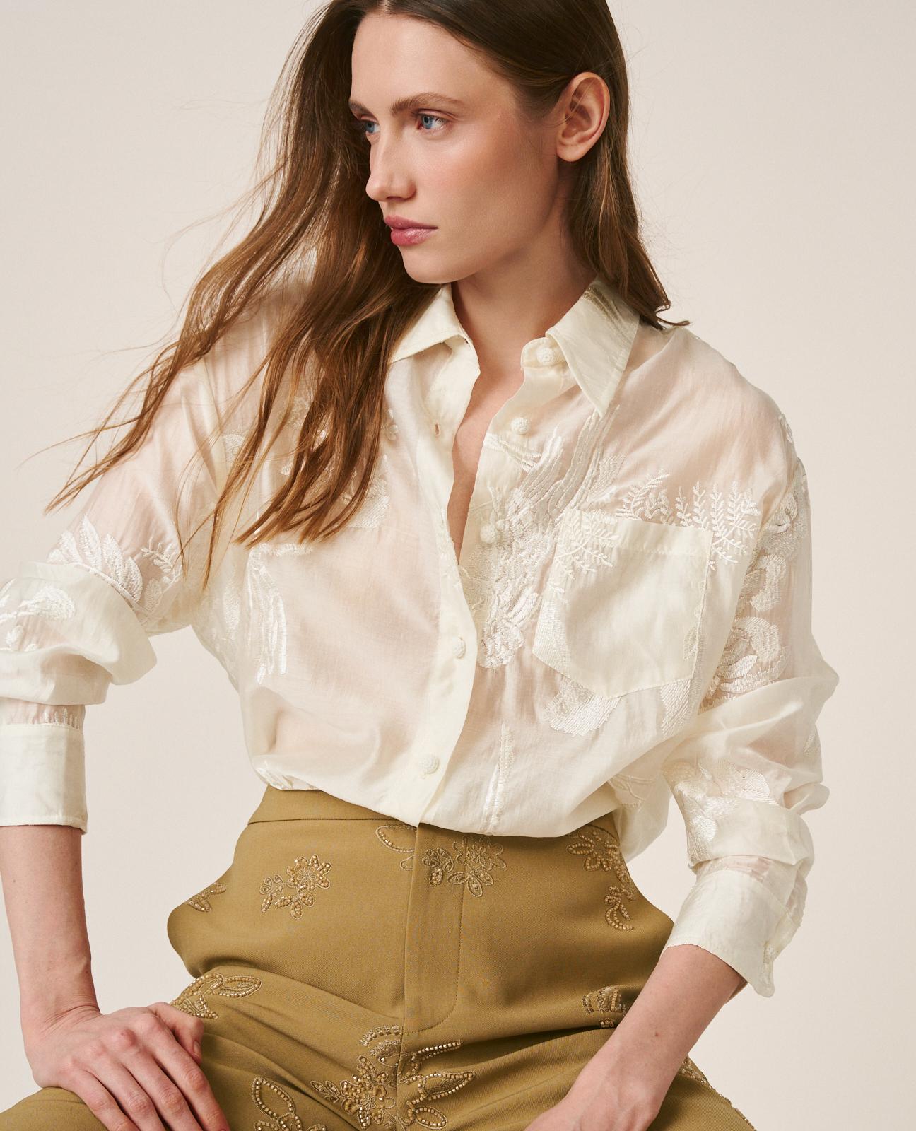 alma-en-pena-pocket-shirt-batist-bluse-wei-mit-blumenstickerei image 5
