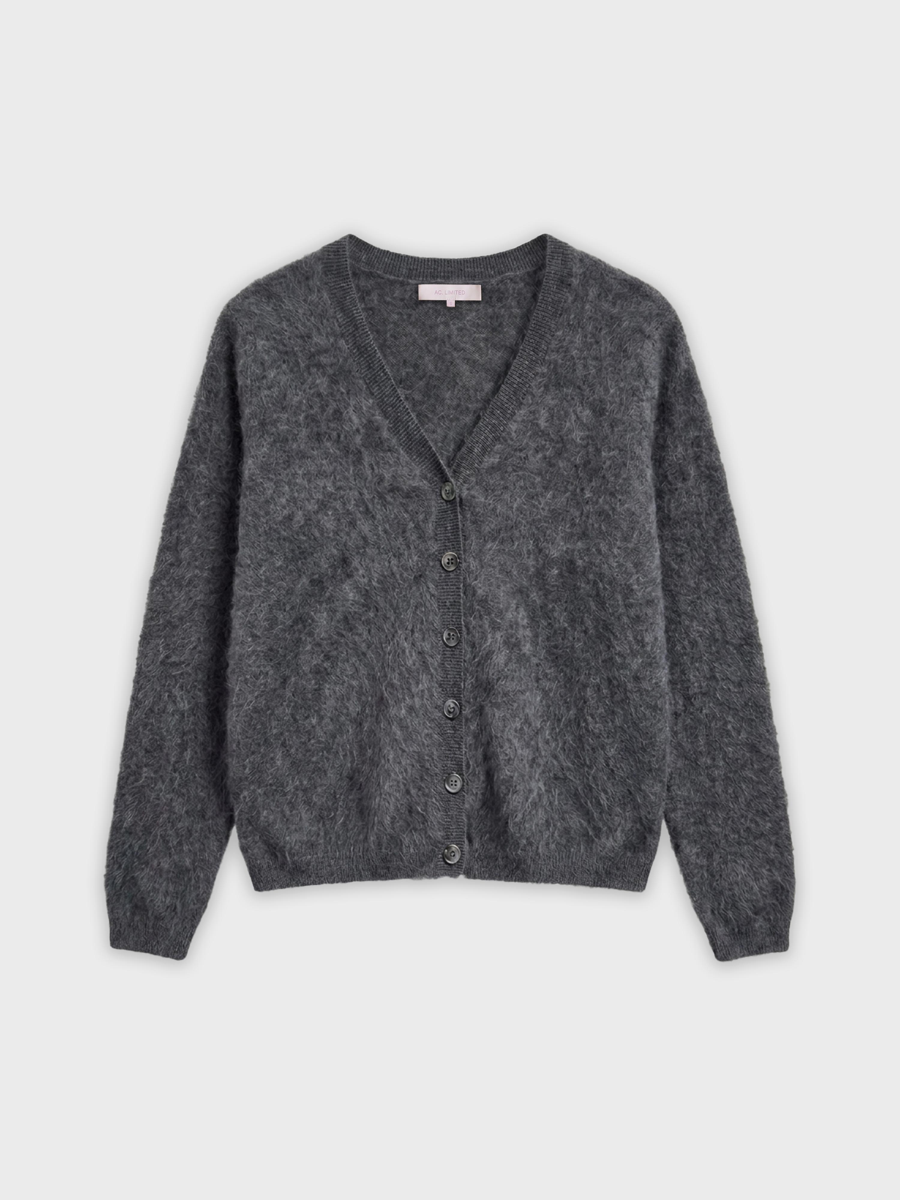 absolut-debora-cardigan-100-geb-rstetes-kaschmir-oversize-v-ausschnitt-dunkelgra image 2
