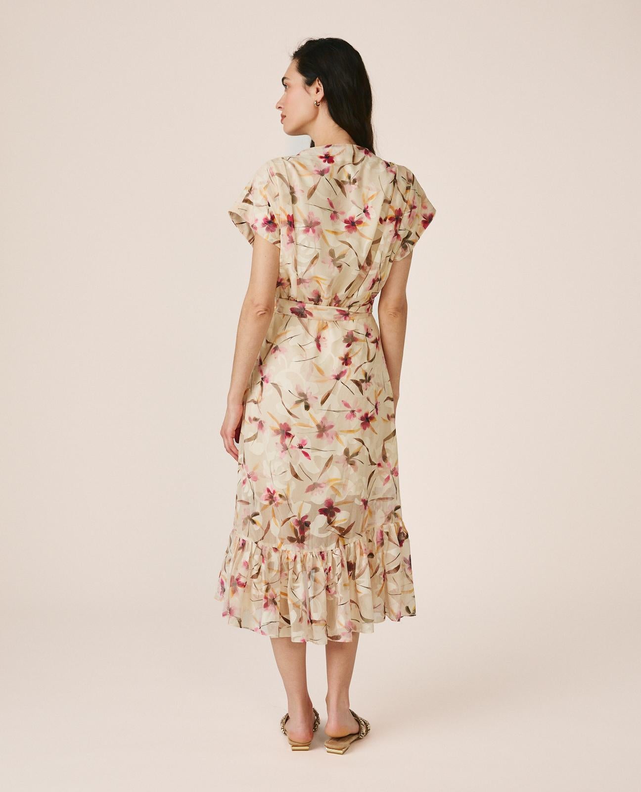 alma-en-pena-short-sleeved-dress-maxikleid-rosa-mit-g-rtel image 6