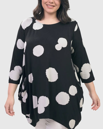 alembika-spot-cocoon-top-black-jersey-tunika-mit-taschen image 6