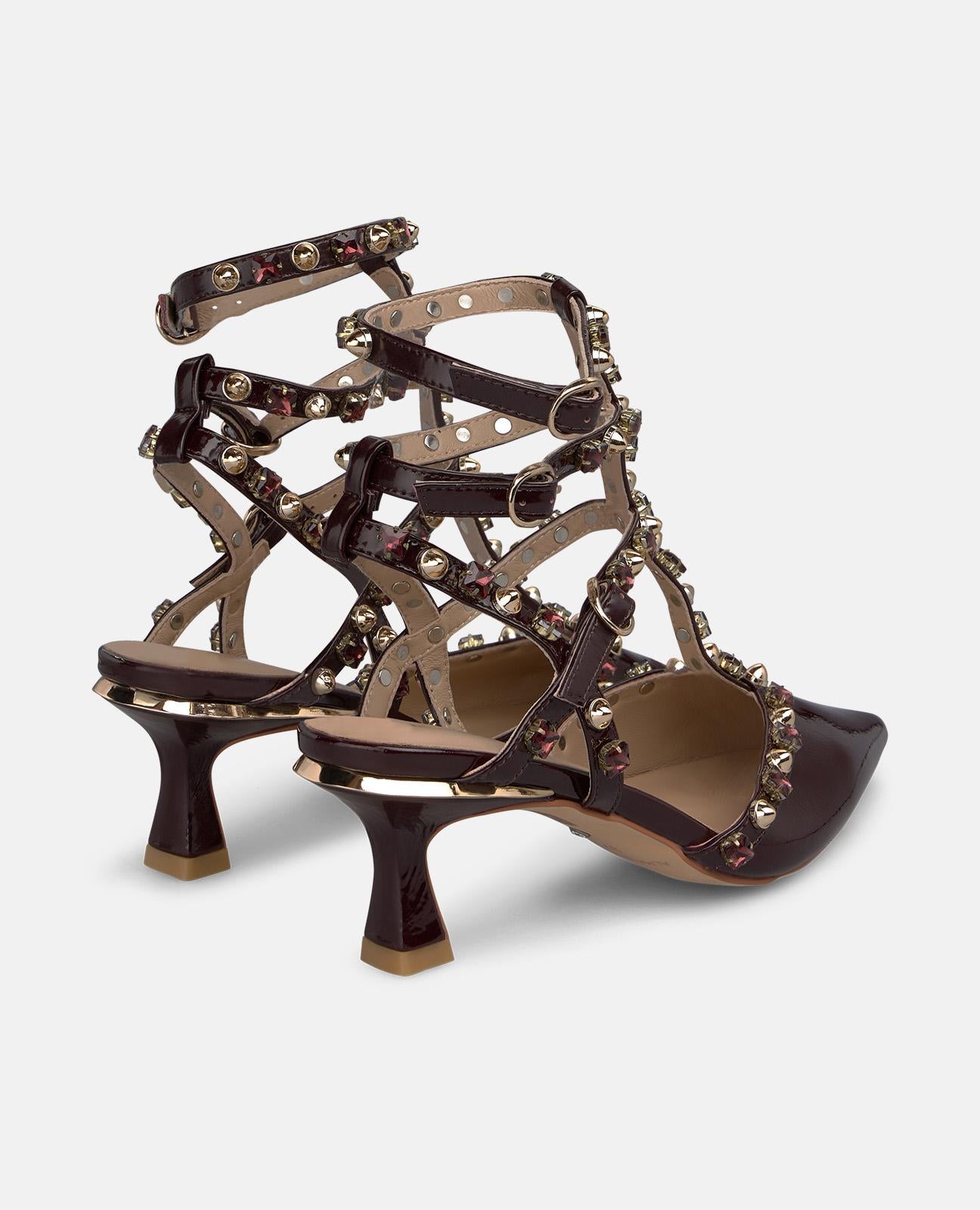 alma-en-pena-alfa-64058-slingback-pumps-bordeaux-lackleder-6-cm image 3