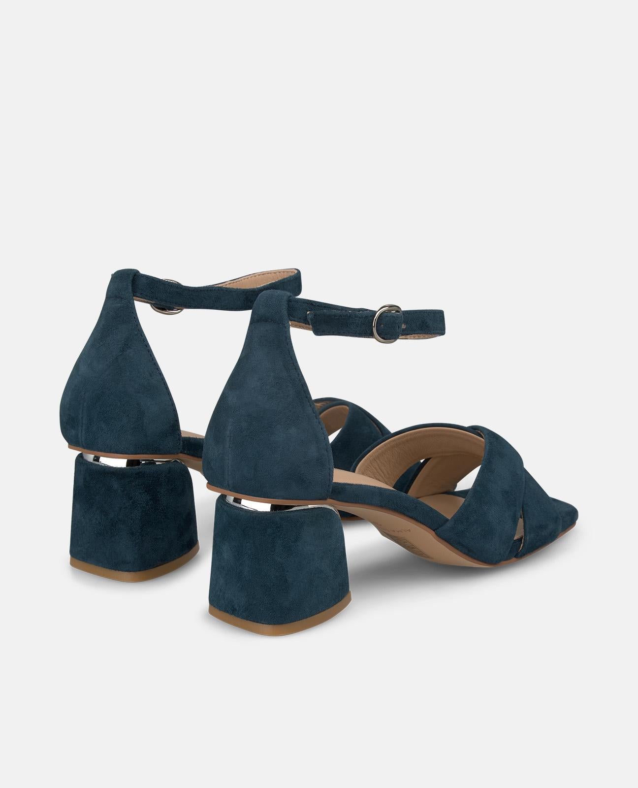 alma-en-pena-classic-strap-sandal-riemensandale-blau-5-5-cm image 3