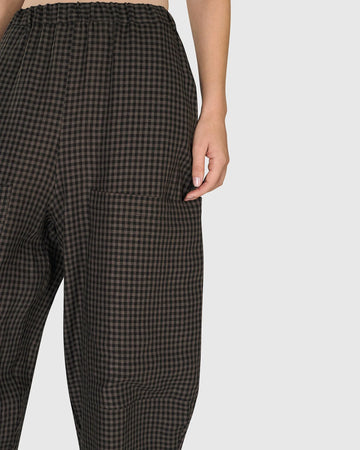 alembika-pisco-balloon-hose-plaid-leinen image 4