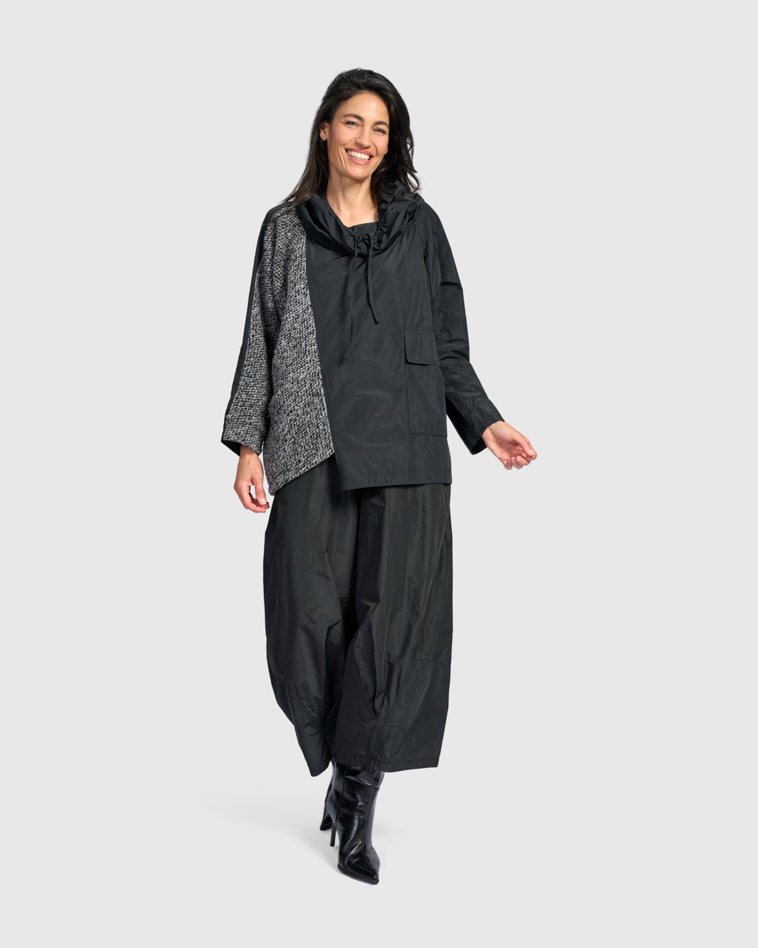 alembika-urban-tightline-top-graphite-oversize-top image 2