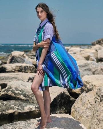 alembika-ocean-stripe-wonderful-dress-kleid-marine image 7