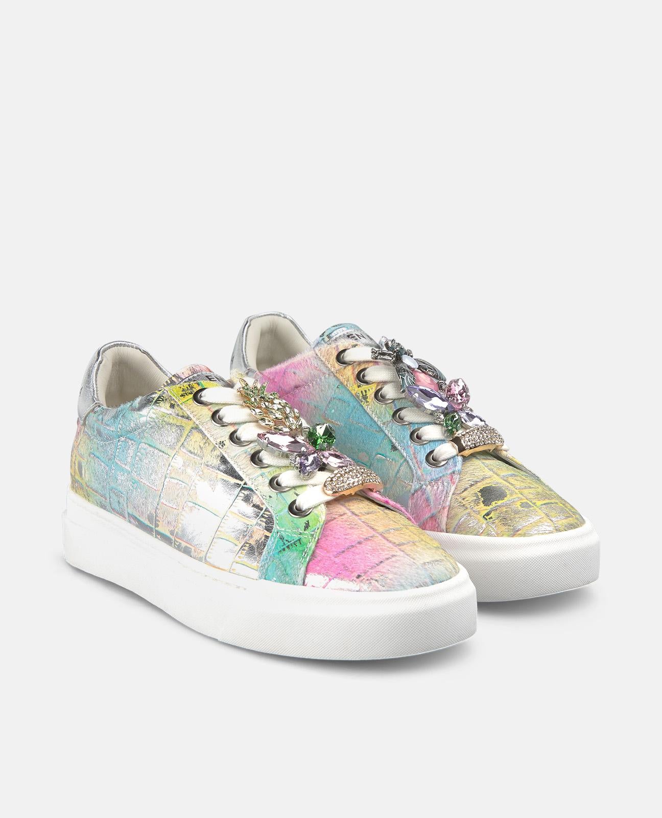 alma-en-pena-charm-sneakers-gemusterte-sneaker-multicolor image 1